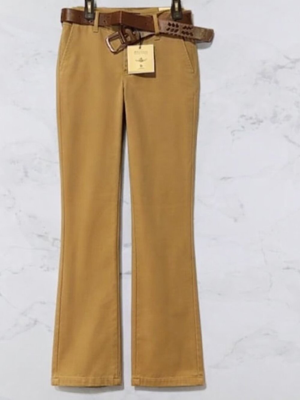 Premium Collection Uniform Boot Cut Brown Belted.
